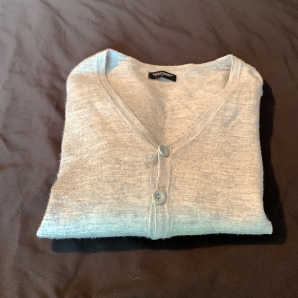 Bruun&Stengade Men’s wool and acrylic cardigan sweater - Picture 6 of 7